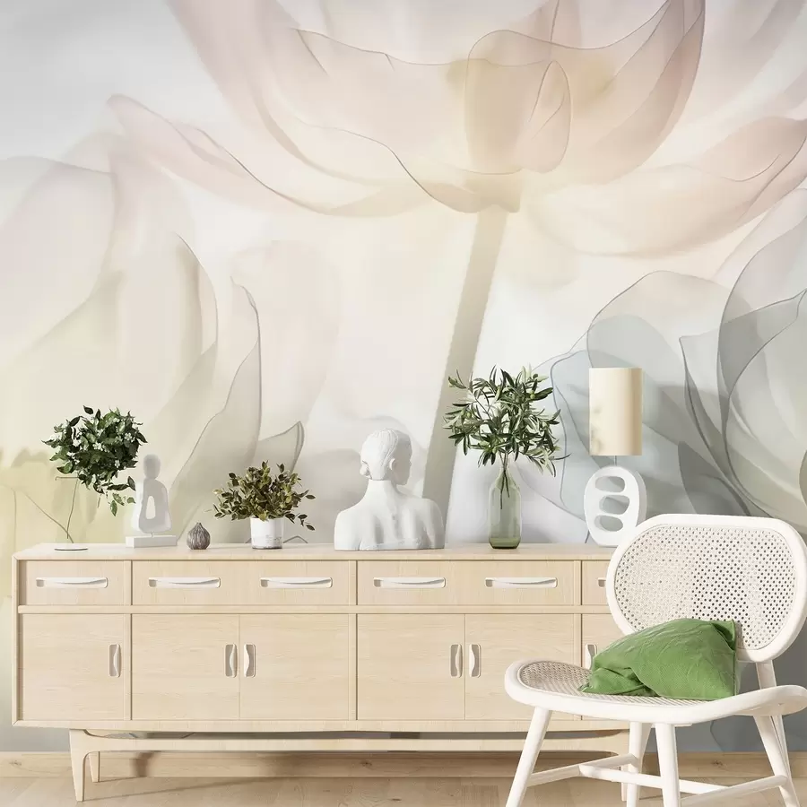 Fototapeta Duże kwiaty w05030