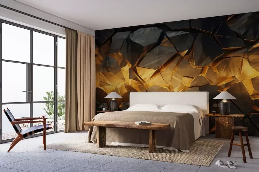 Fototapeta Imitacja kamienia akwarelowego w05045