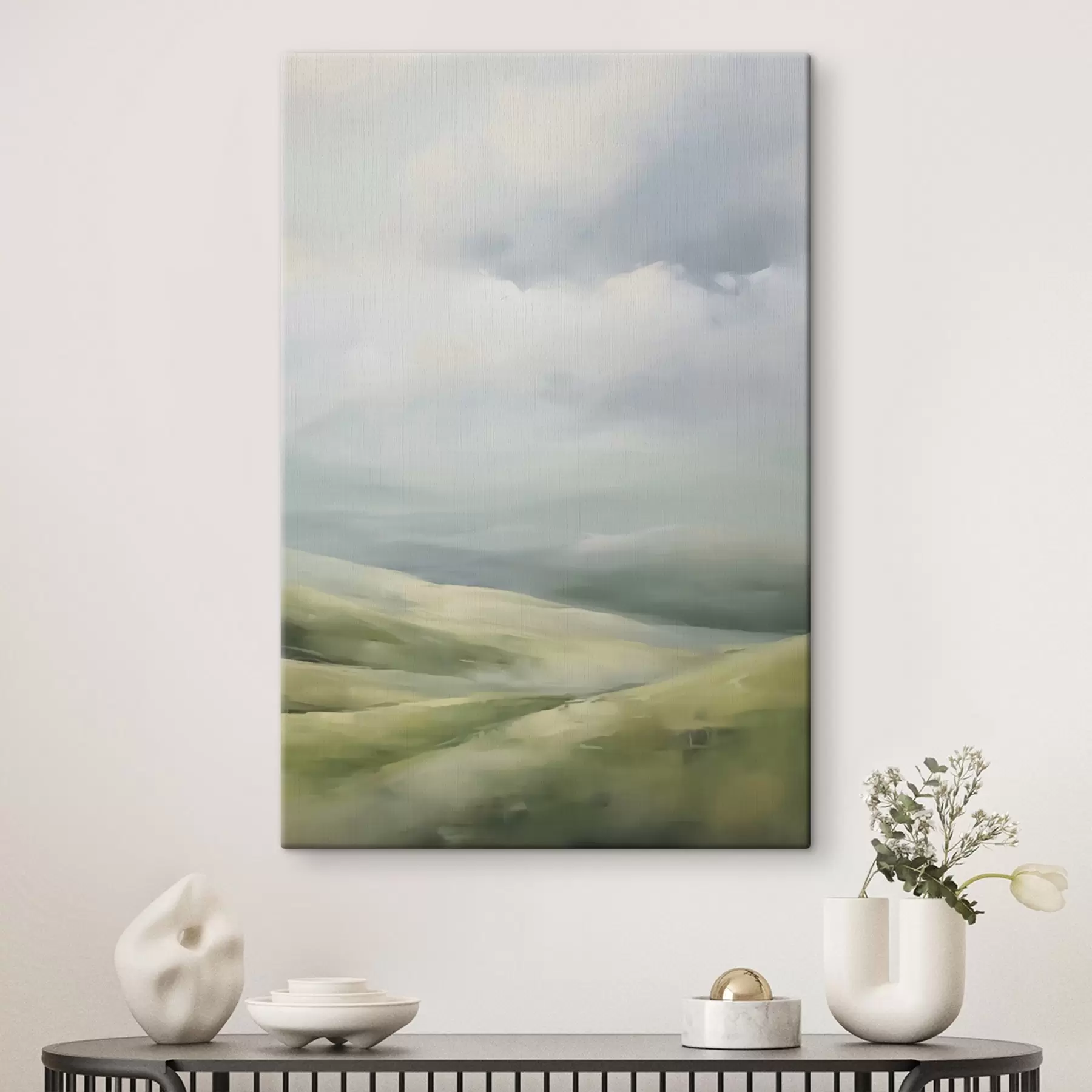 Obraz Pole na tle chmur s47243