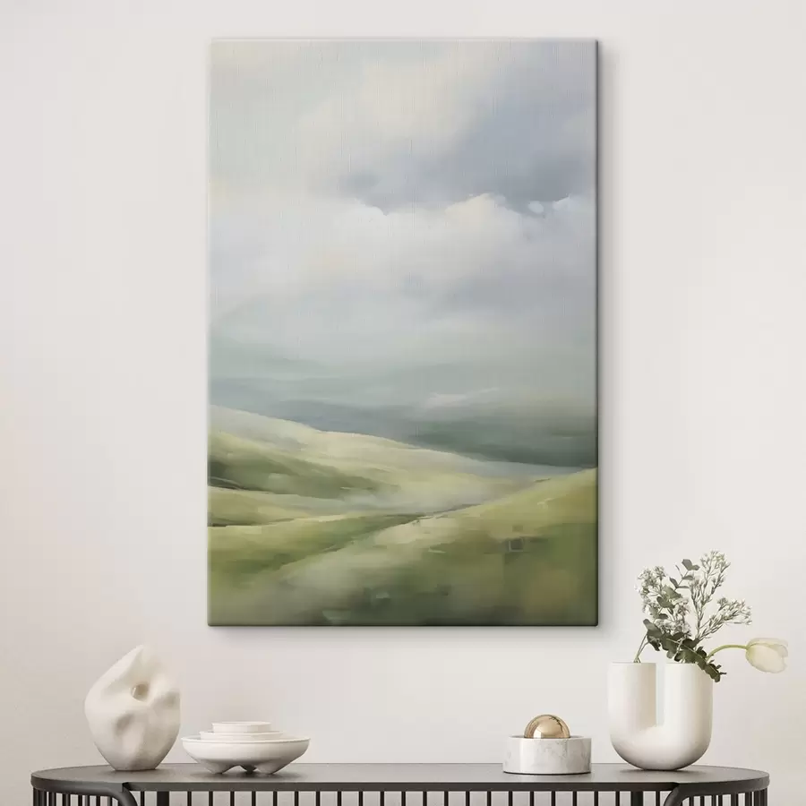 Obraz Pole na tle chmur s47243