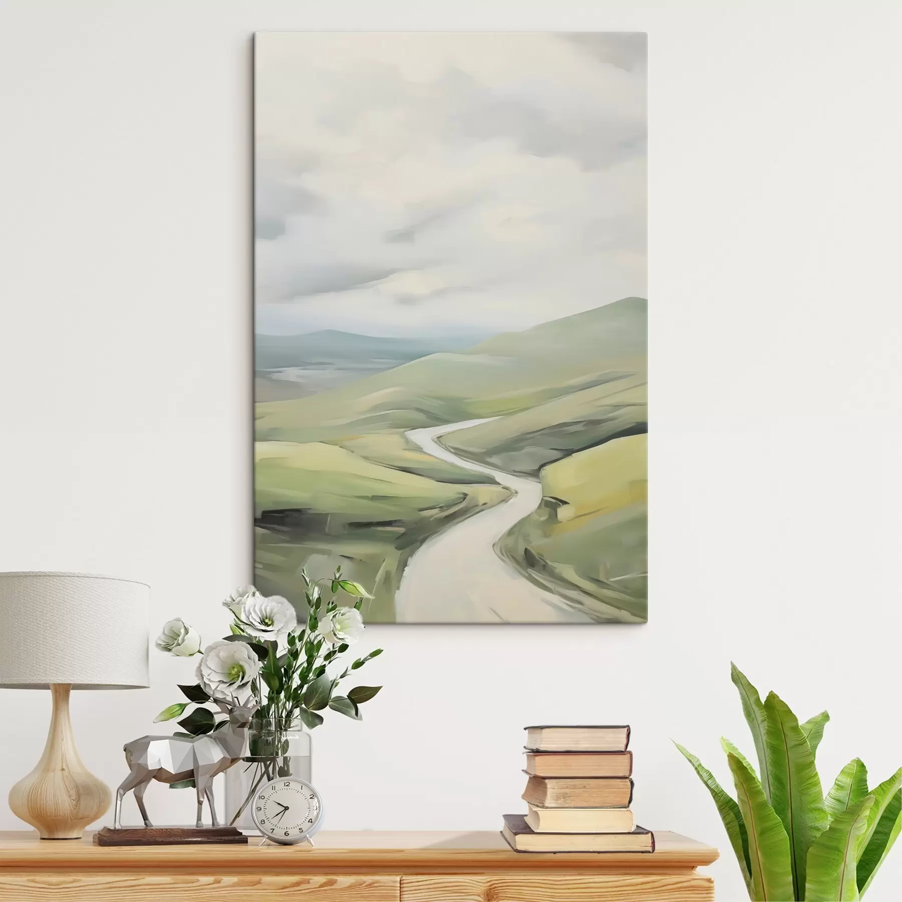 Obraz Droga na polu s47244