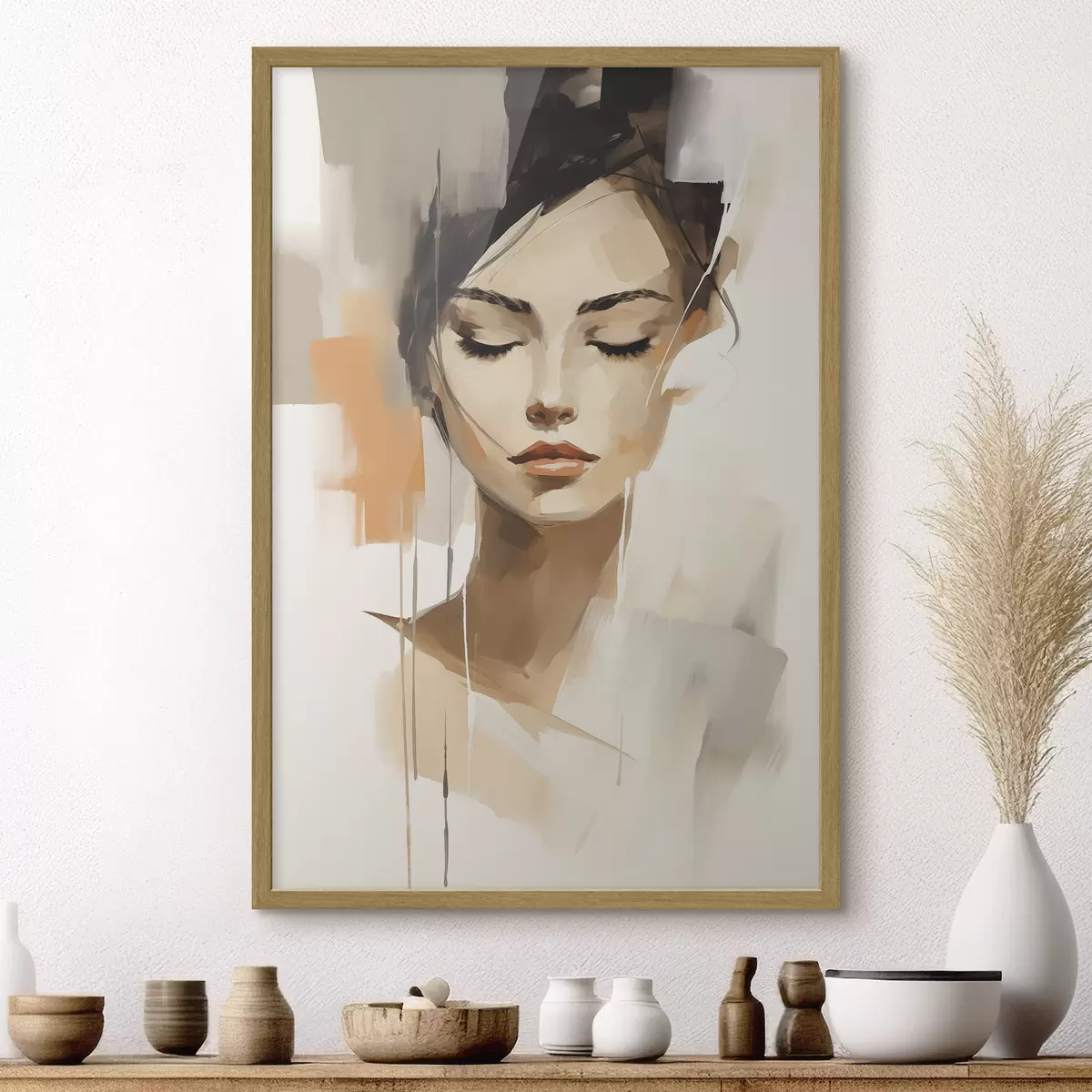 Plakat Portret dziewczynki f47150