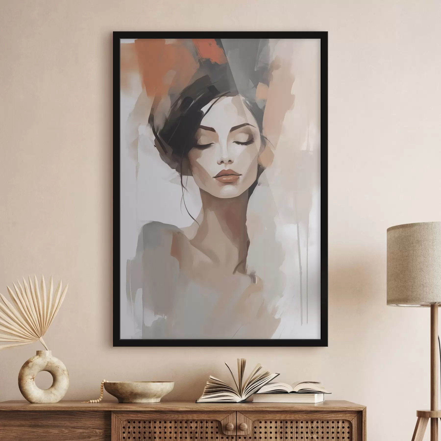 Fototapeta Abstrakcyjny portret dziewczyny f47151