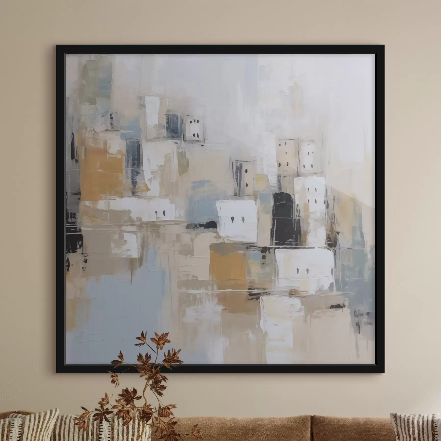 Fototapeta Abstrakcyjna imitacja malarstwa miejskiego f47242