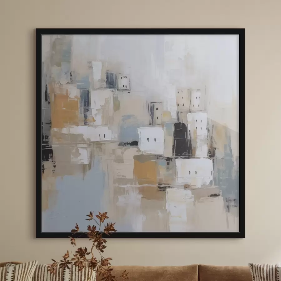 Fototapeta Abstrakcyjna imitacja malarstwa miejskiego f47242