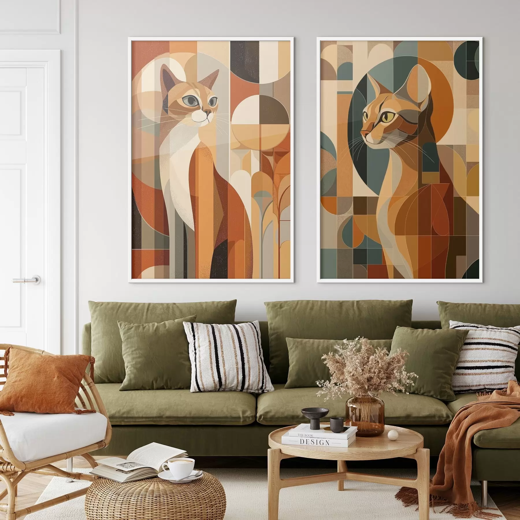 Fototapeta Abstrakcyjne koty d00841