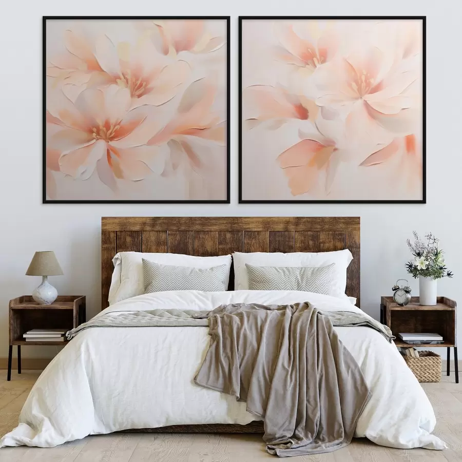 Fototapeta Abstrakcyjne delikatne kwiaty d00789