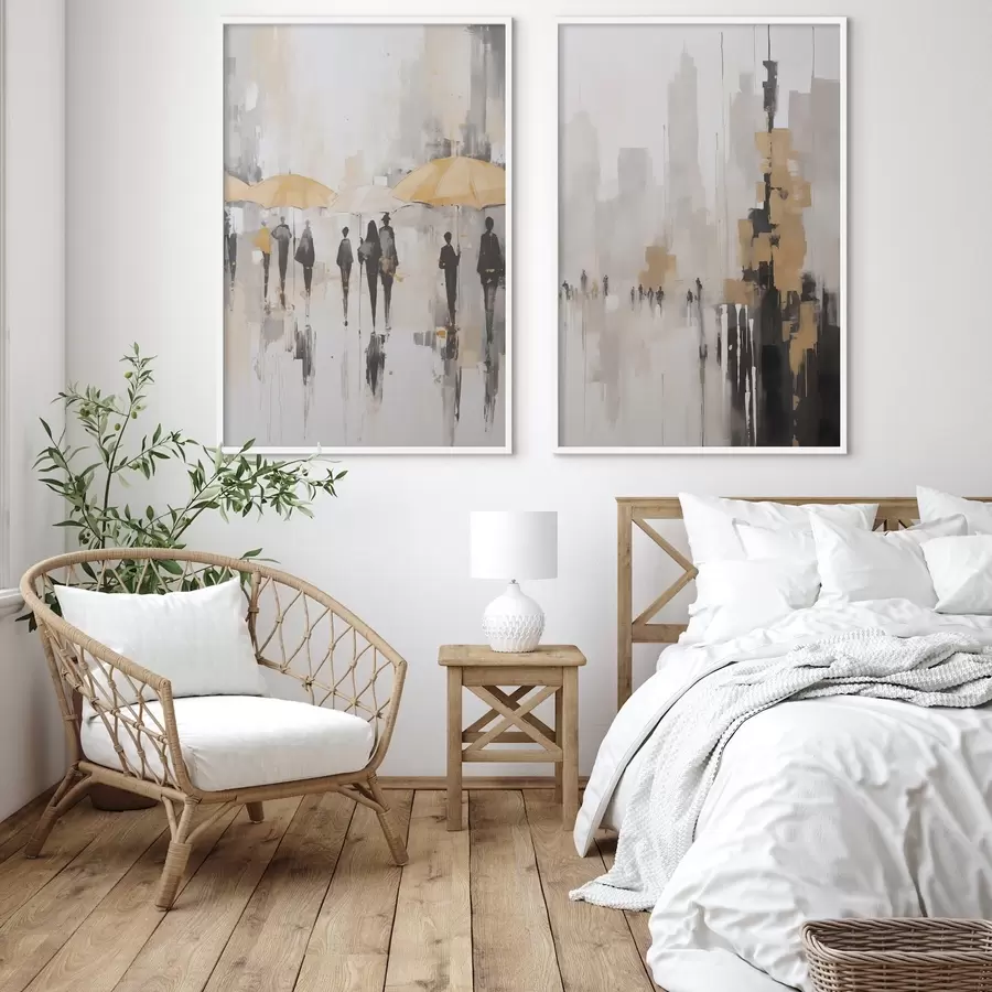 Fototapeta Abstrakcyjny pejzaż miejski d00873