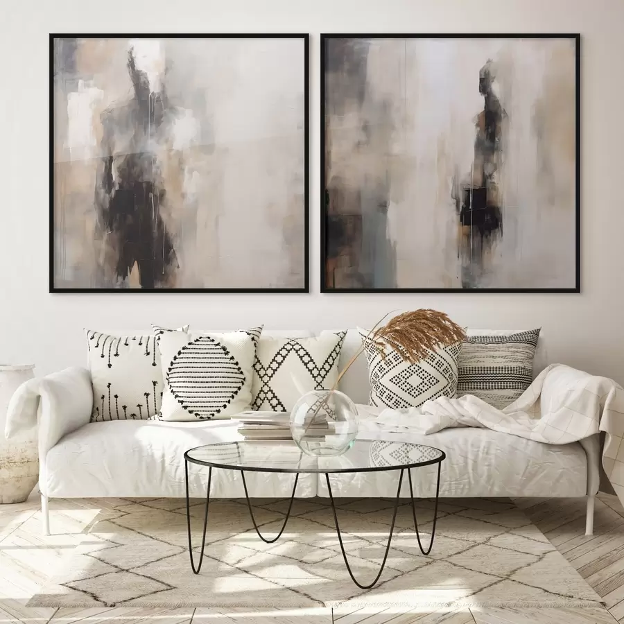 Fototapeta Abstrakcyjne postacie ludzkie w cieniu d00860