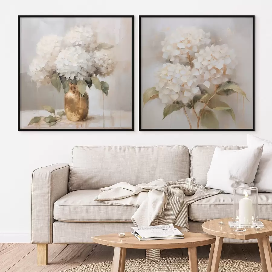 Fototapeta Delikatne hortensje d00857