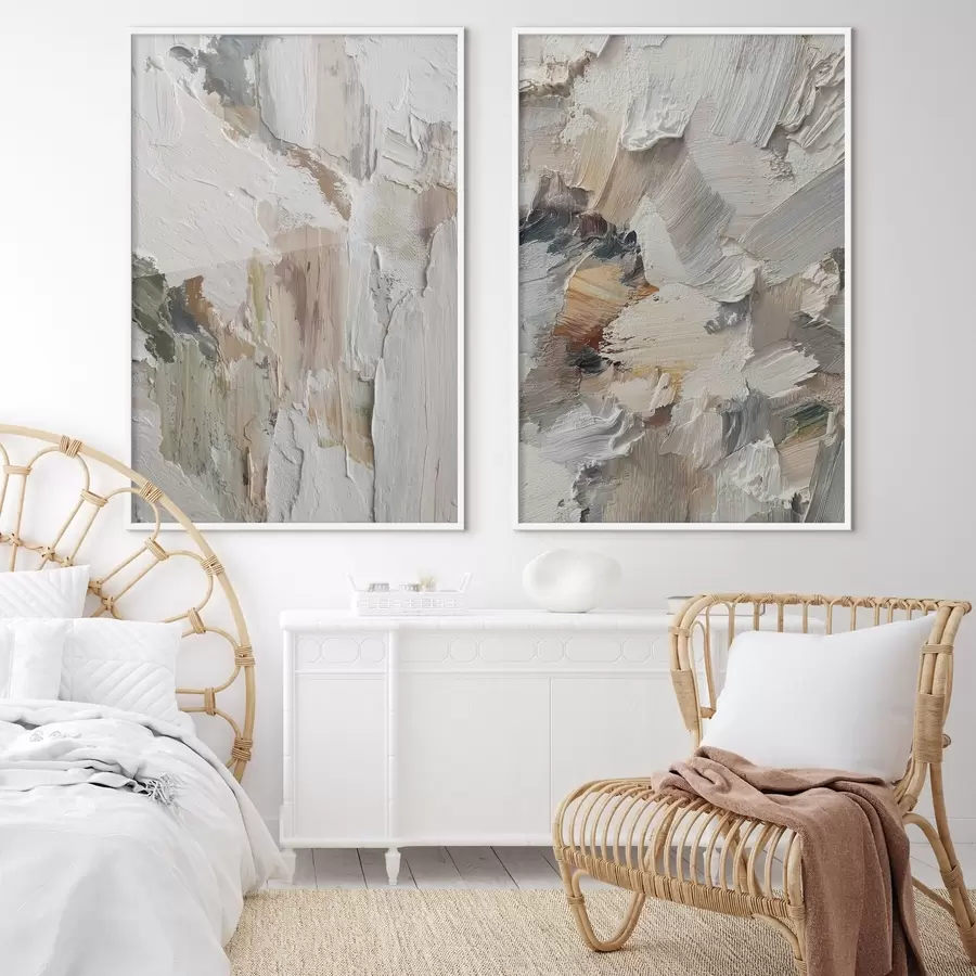 Fototapeta Abstrakcyjna faktura impasto d00916