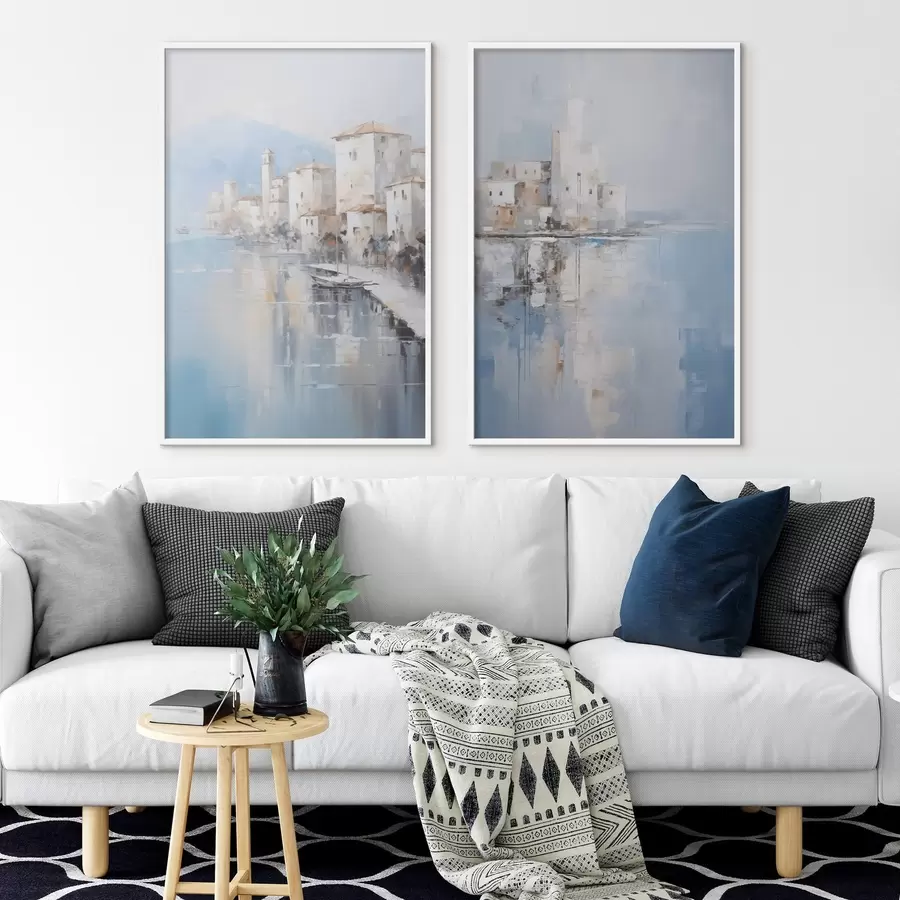 Fototapeta Abstrakcyjna imitacja pejzażu w malarstwie d00997