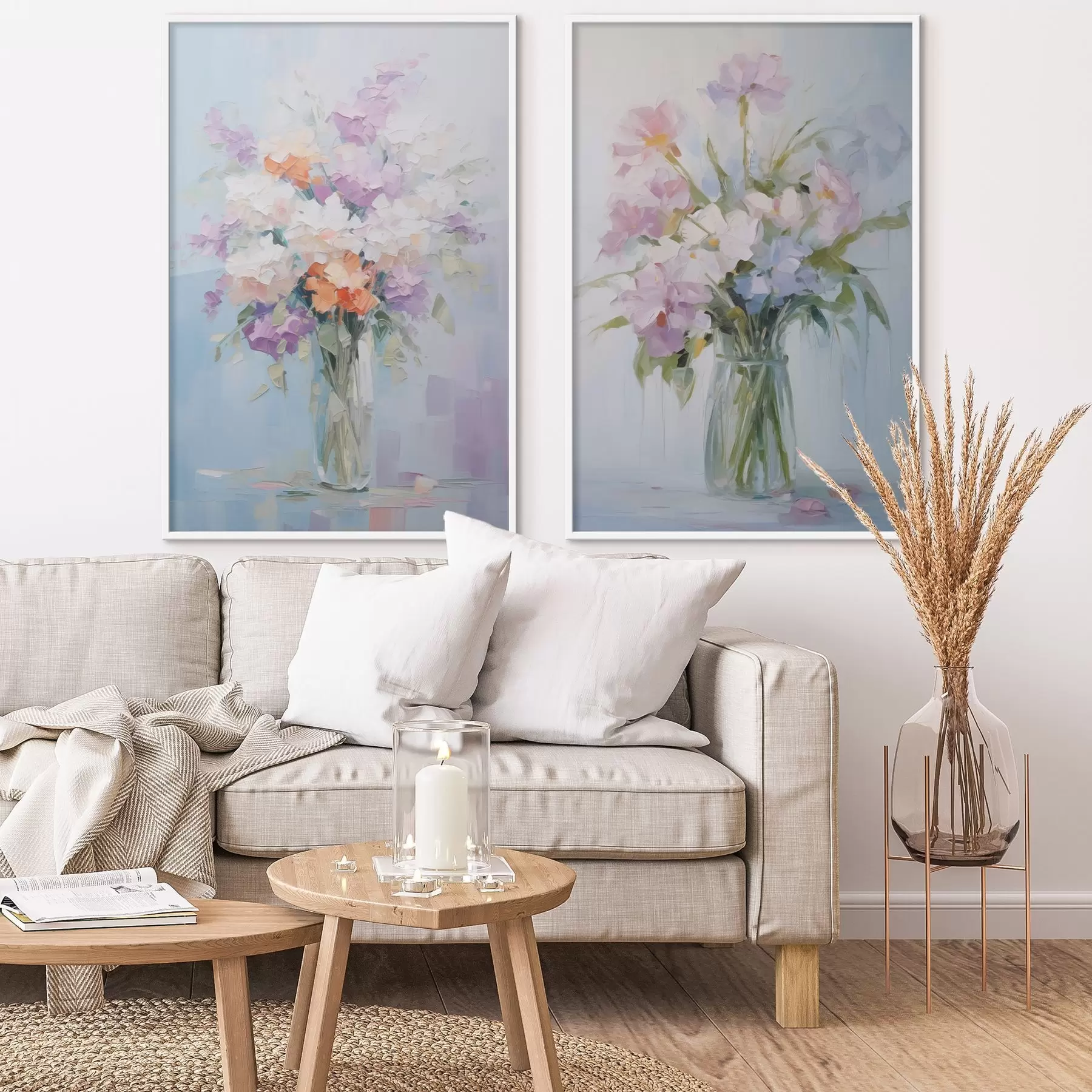 Fototapeta Bukiet w wazonie imitacja obrazu d01031