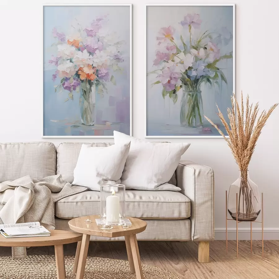 Fototapeta Bukiet w wazonie imitacja obrazu d01031