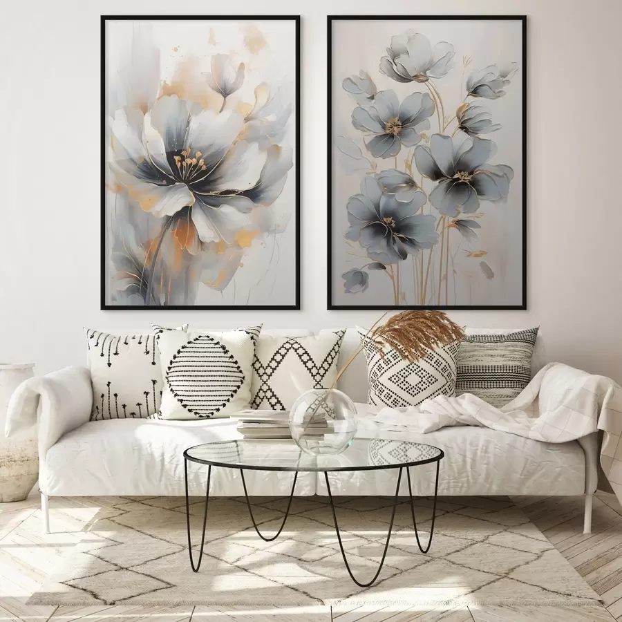 Fototapeta Streszczenie kwiaty d01043