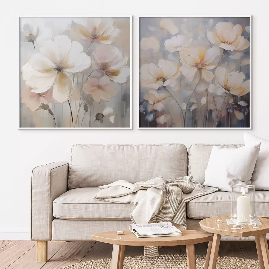 Fototapeta Prymitywne kwiaty d01048