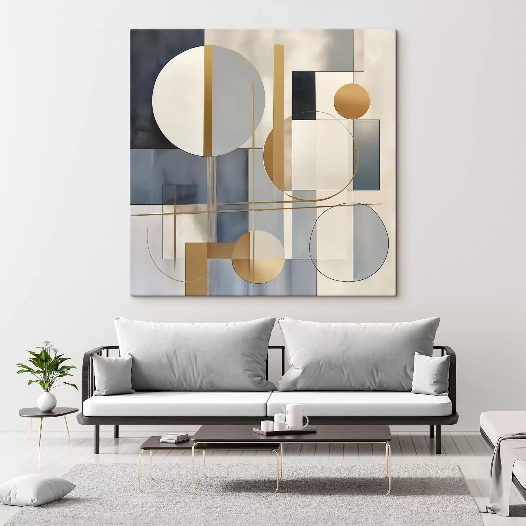 Obraz Abstrakcja geometryczna s47042