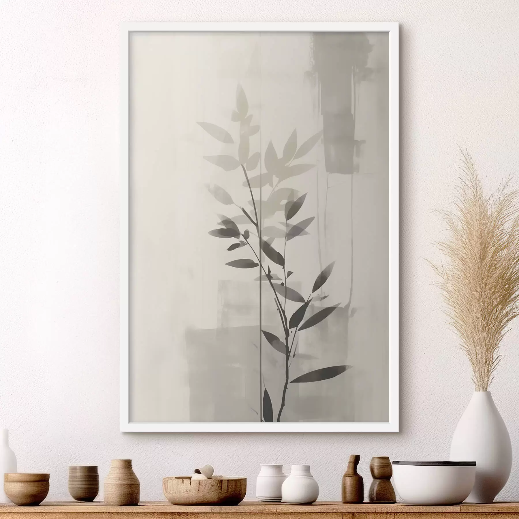 Fototapeta Abstrakcyjne gałęzie liści f47102