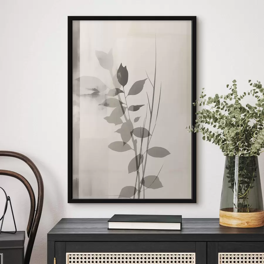 Fototapeta Abstrakcyjne gałęzie liści f47103