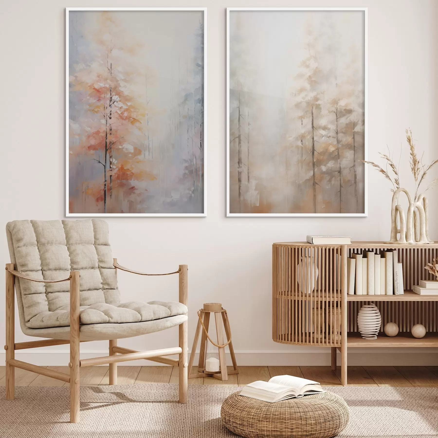 Fototapeta Jesienny las – obraz imitujący naturę d00833