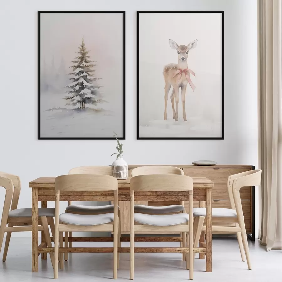 Fototapeta Świerk i płowy d00933