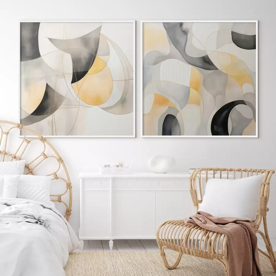 Fototapeta Organiczna abstrakcja w nowoczesnym stylu d00902