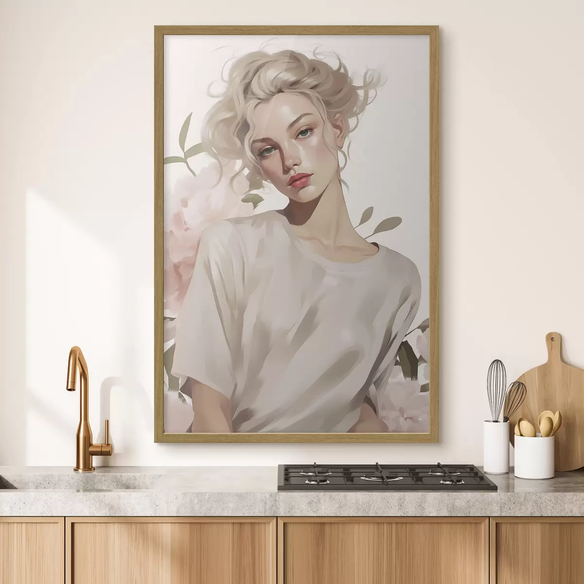Plakat Portret dziewczynki f47339