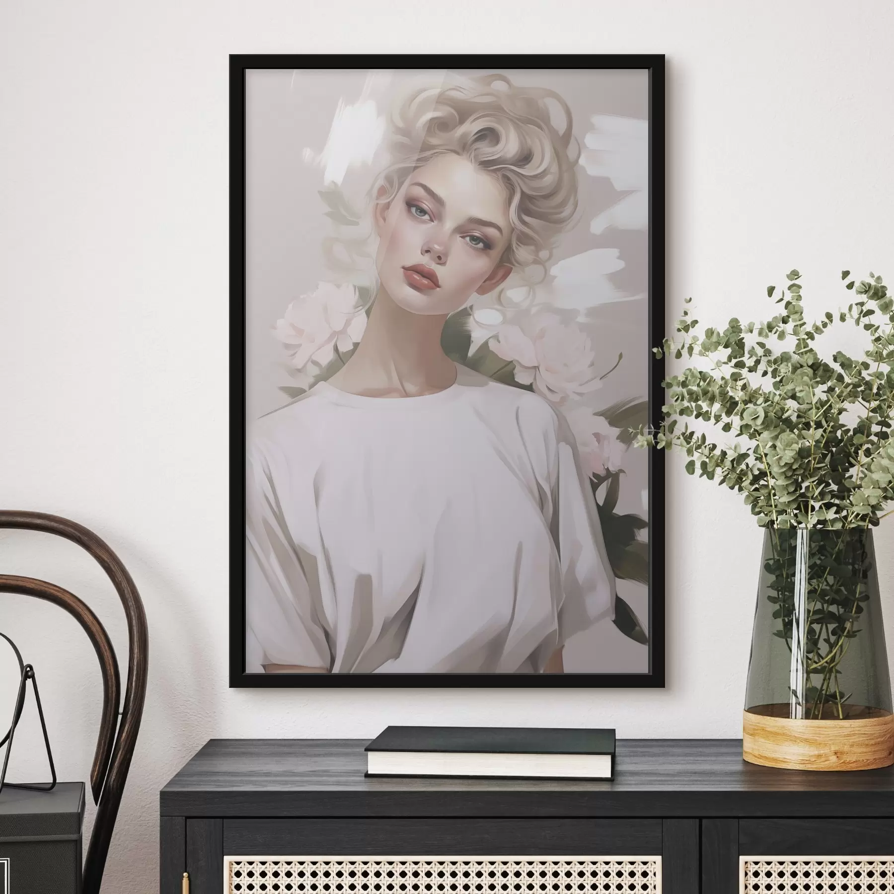 Fototapeta Portret dziewczyny w koszulce f47340