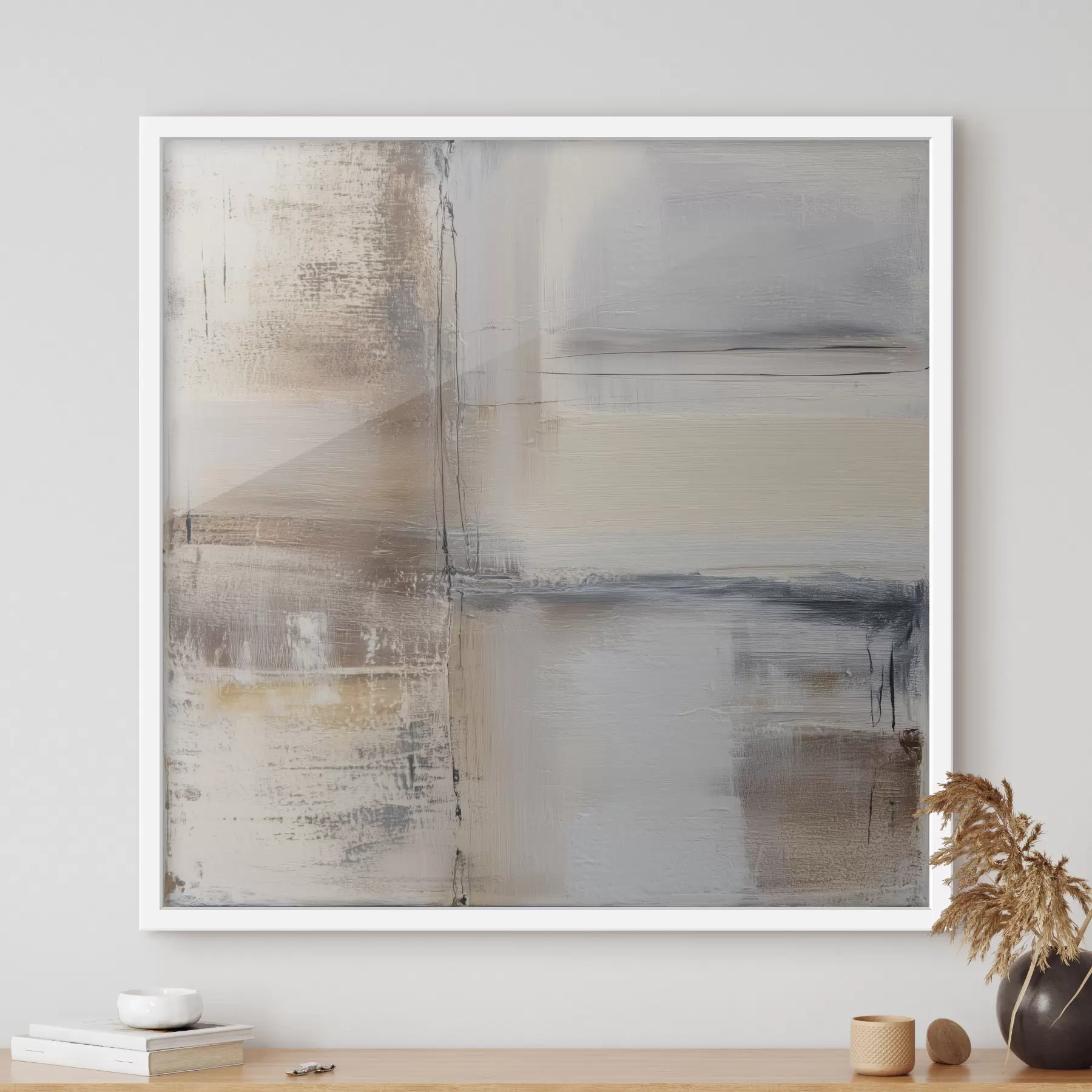 Fototapeta współczesna abstrakcja w stonowanych barwach f47122