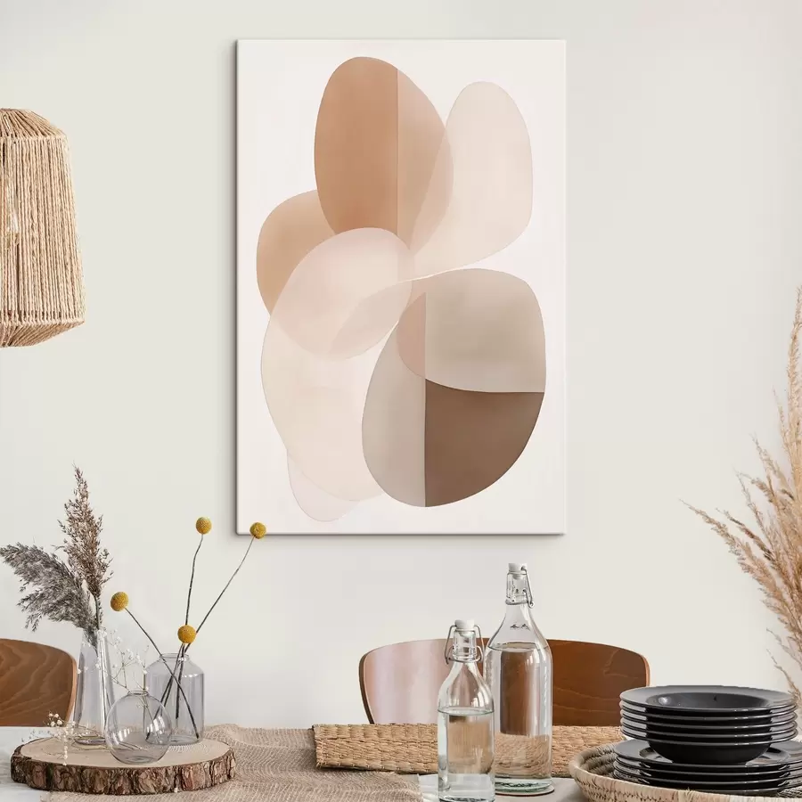 Obraz Abstrakcyjne kształty geometryczne s47407