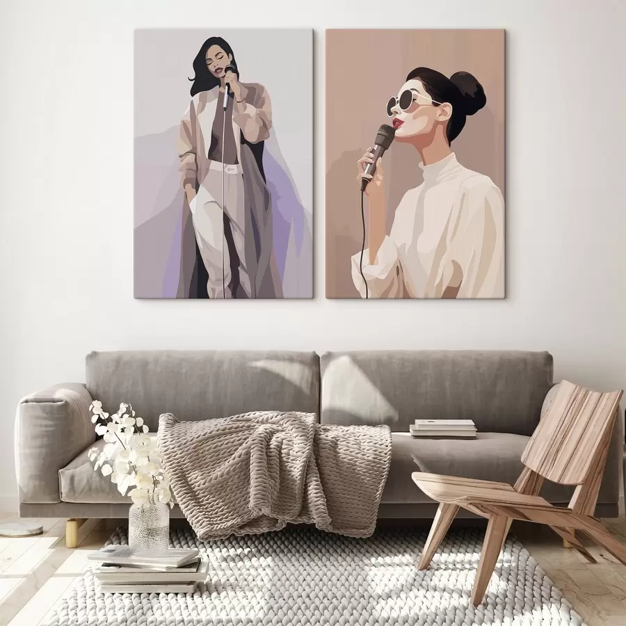 Obraz Piosenkarz m01191