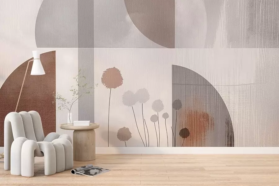 Fototapeta Kwiaty i faktura w09627v1