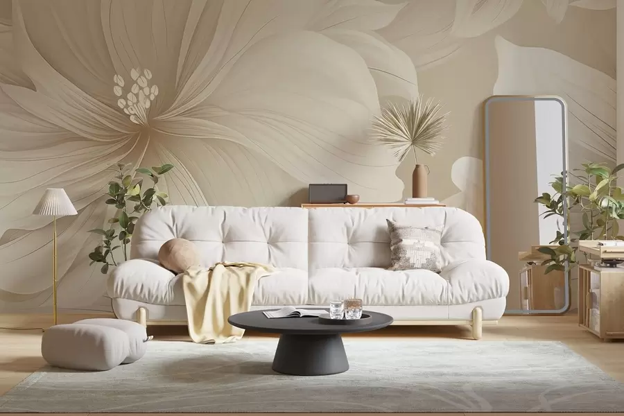 Fototapeta Fantazyjne kwiaty w04989