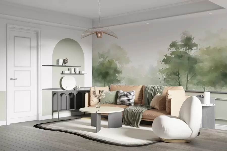 Fototapeta Drzewa, krajobraz w05081