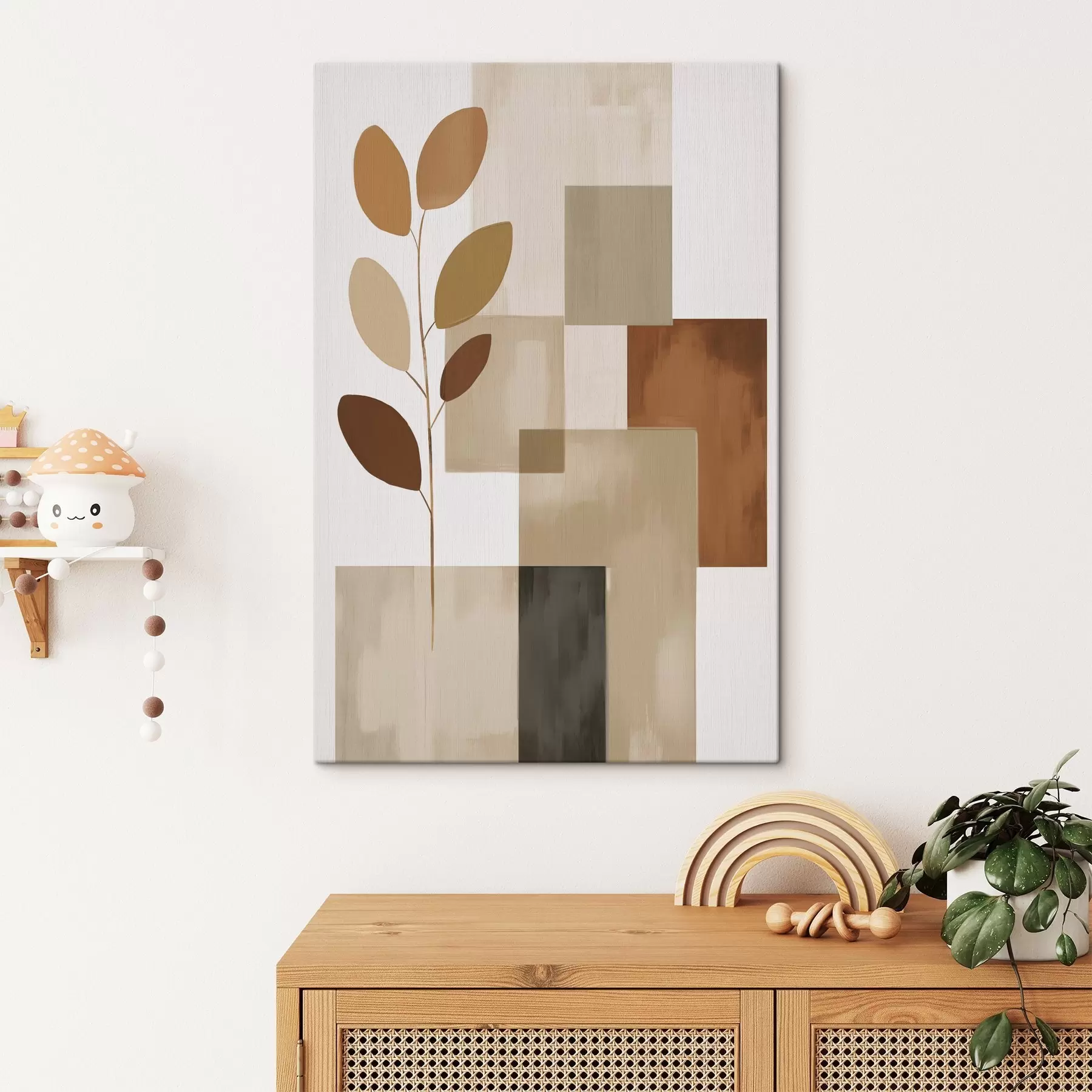 Obraz Abstrakcja imitująca malarstwo s47485