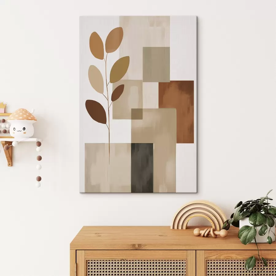 Obraz Abstrakcja imitująca malarstwo s47485