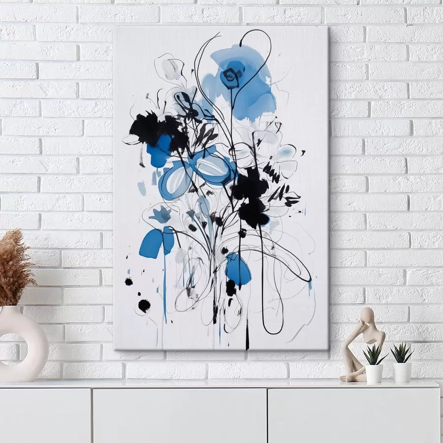 Obraz Abstrakcja z plamami s47490