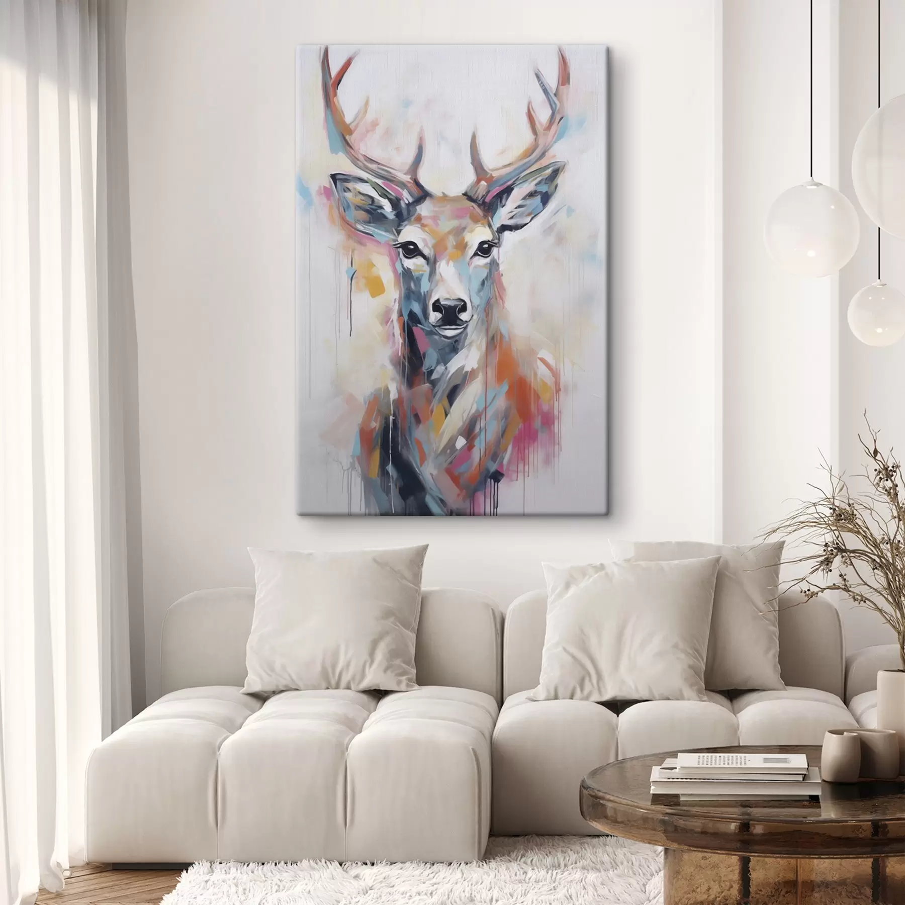 Obraz Obraz imitujący jelenia s47503