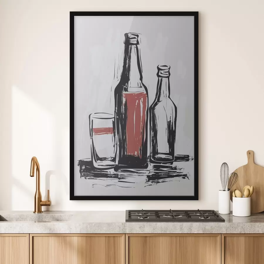 Fototapeta Butelki i szkło f47493