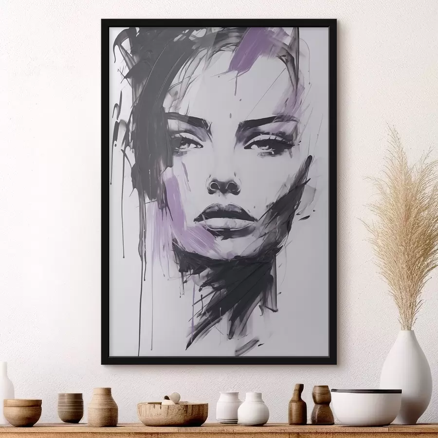 Fototapeta Abstrakcyjny portret kobiety f47498