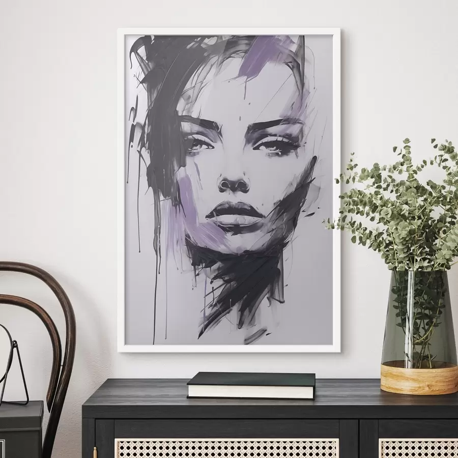 Fototapeta Abstrakcyjny portret kobiety f47498