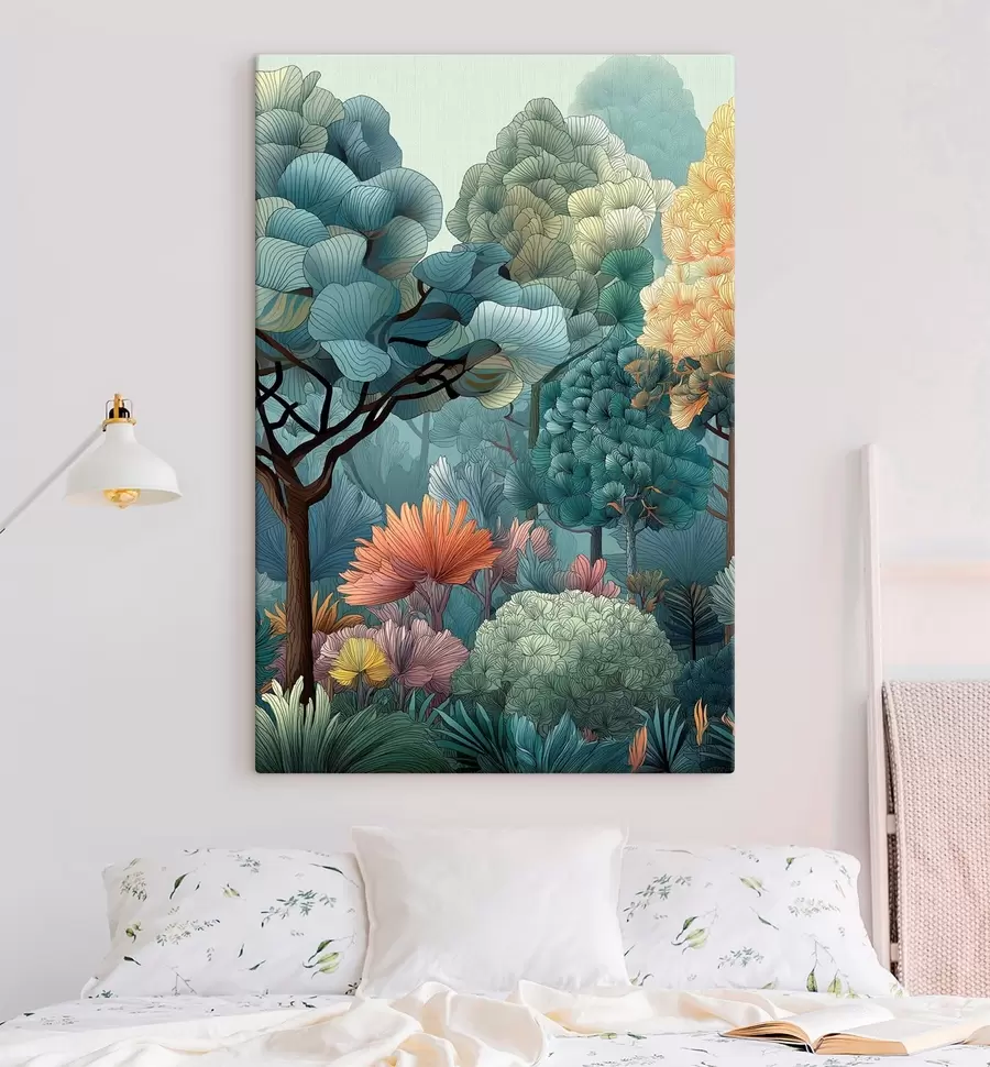 Obraz Las abstrakcyjny s47105