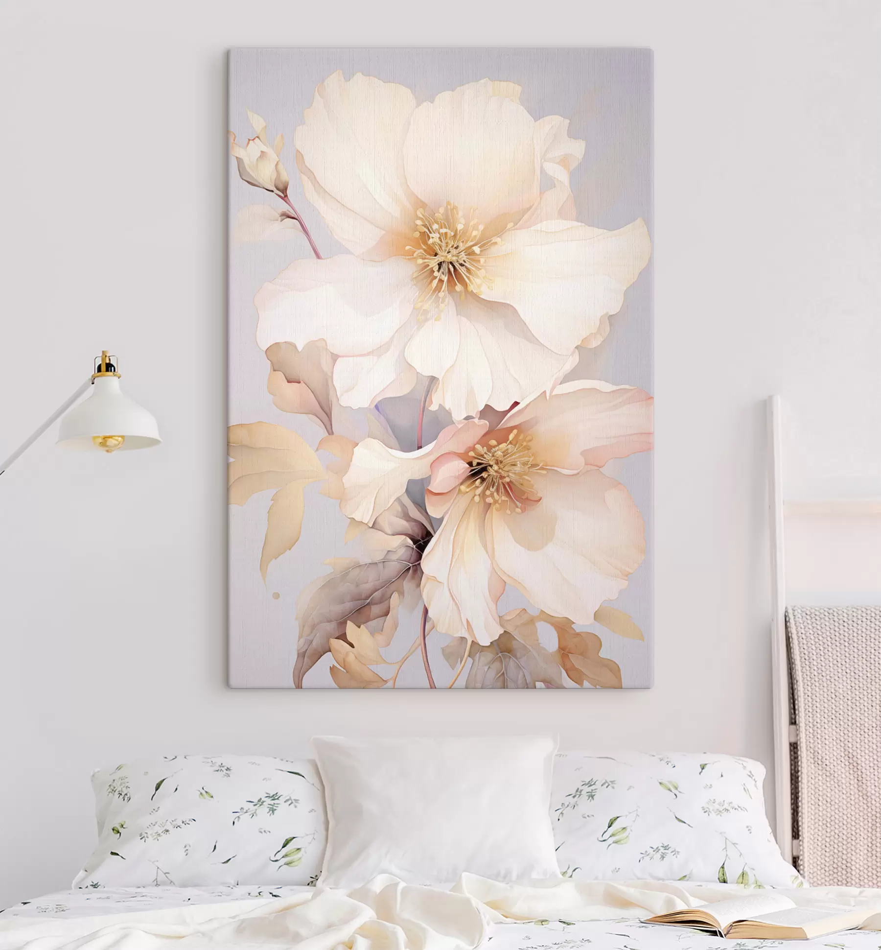 Obraz Duży abstrakcyjny kwiat s47113