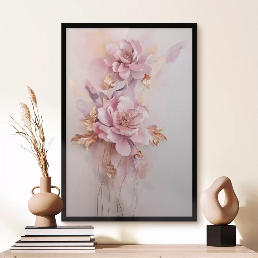 Fototapeta Piękne abstrakcyjne kwiaty f47104