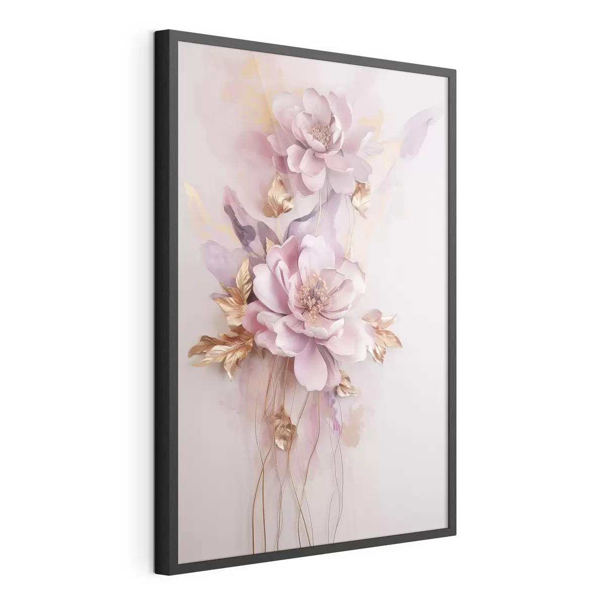 Plakat Piękne abstrakcyjne kwiaty f47104