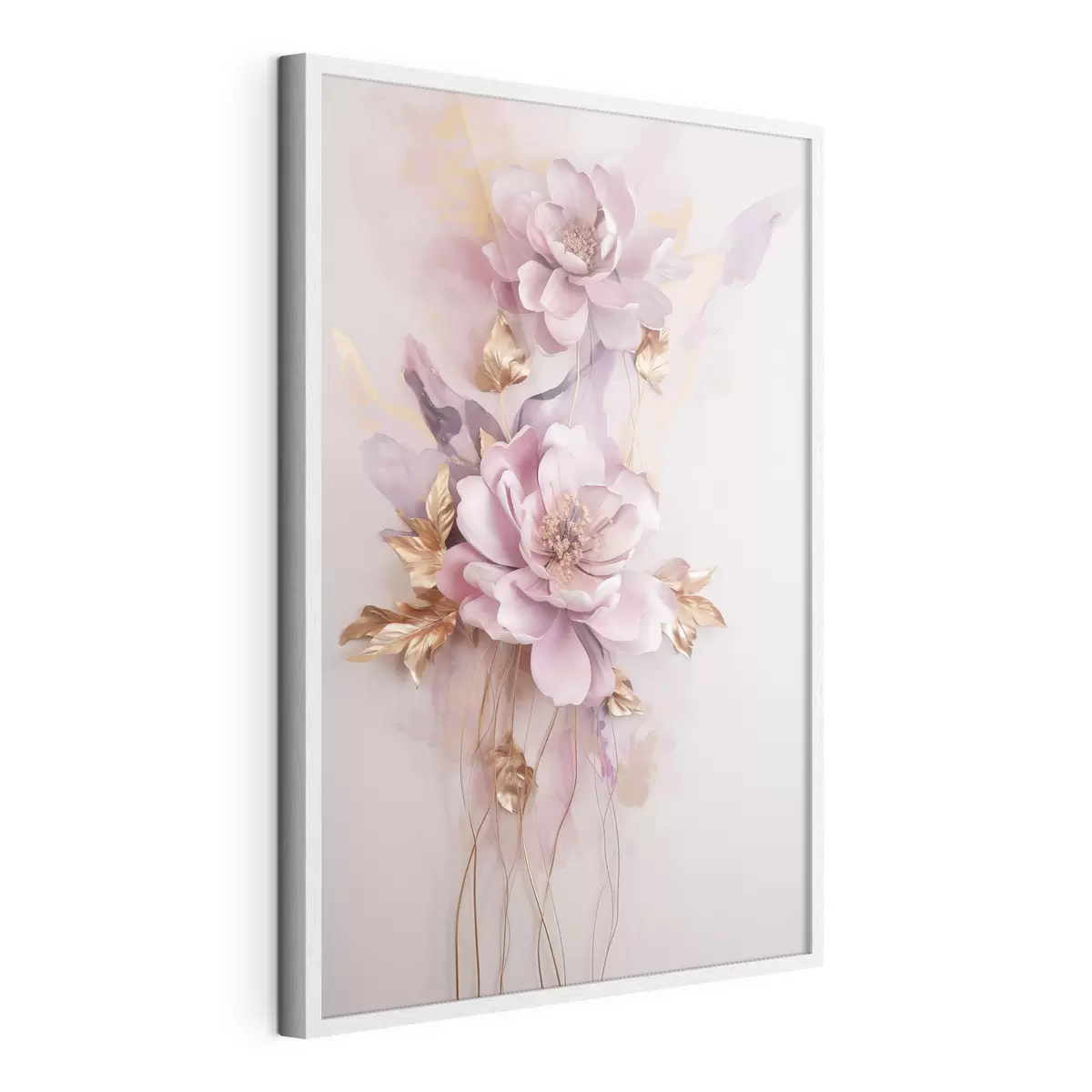 Plakat Piękne abstrakcyjne kwiaty f47104