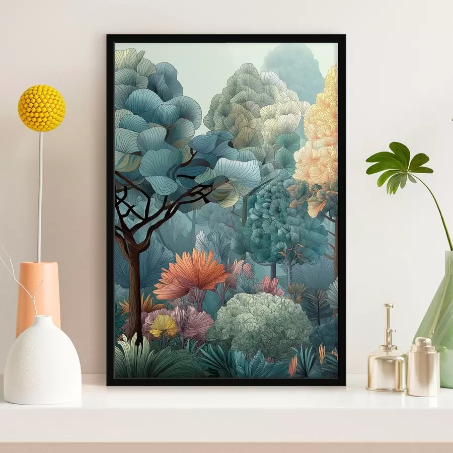 Fototapeta Las abstrakcyjny f47105