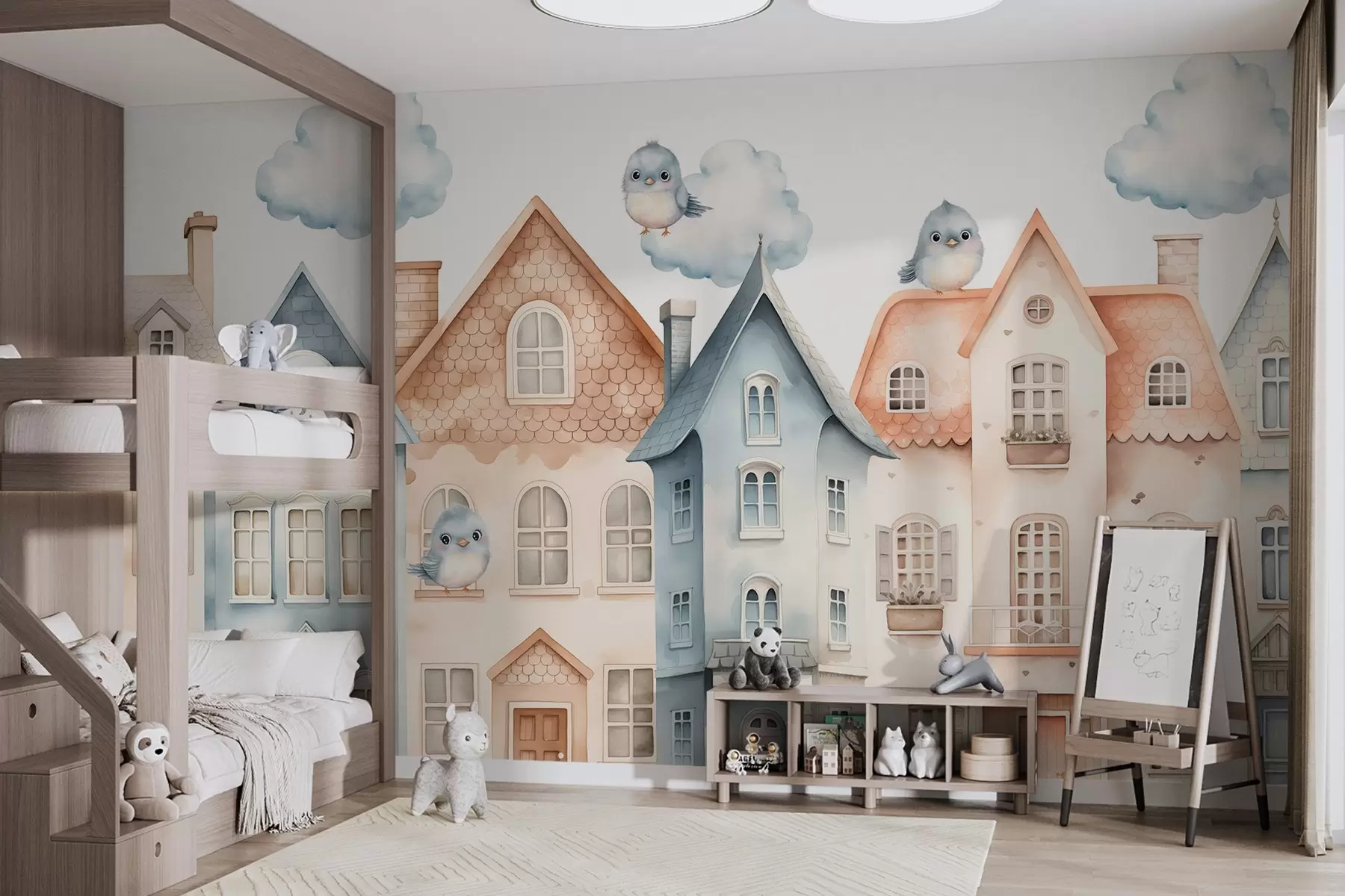 Fototapeta Domy w05140