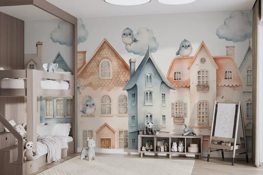 Fototapeta Domy w05140