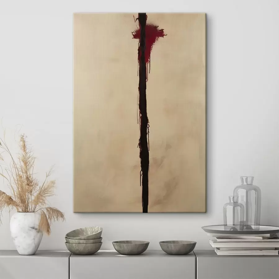 Obraz Czerwony akcent s47462